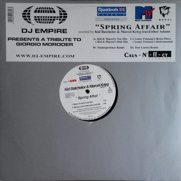 Kid Batchelor & Marcel Krieg : Spring Affair (2x12")