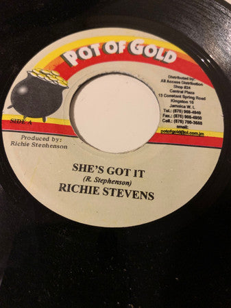 Richie Stevens* : She's Got It (7")