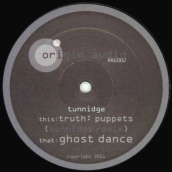 Tunnidge : Puppets (Tunnidge Remix) / Ghost Dance (12")