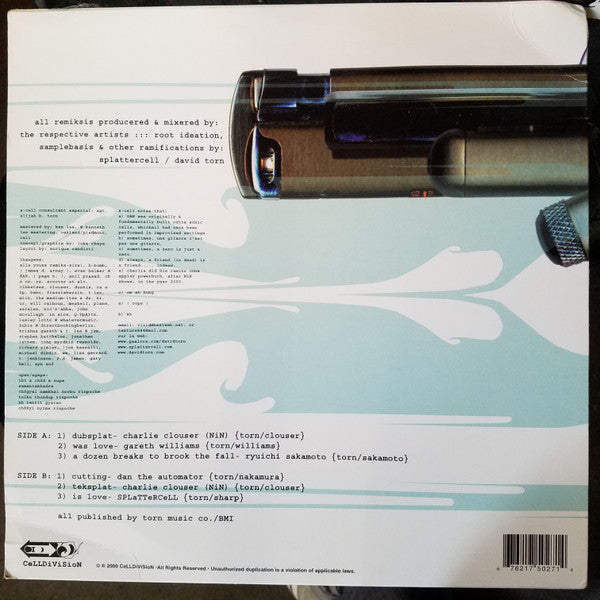 Splattercell : Ah - Remiksis (12")