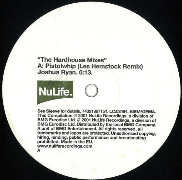 Various : The Hardhouse Mixes (2x12", Comp)
