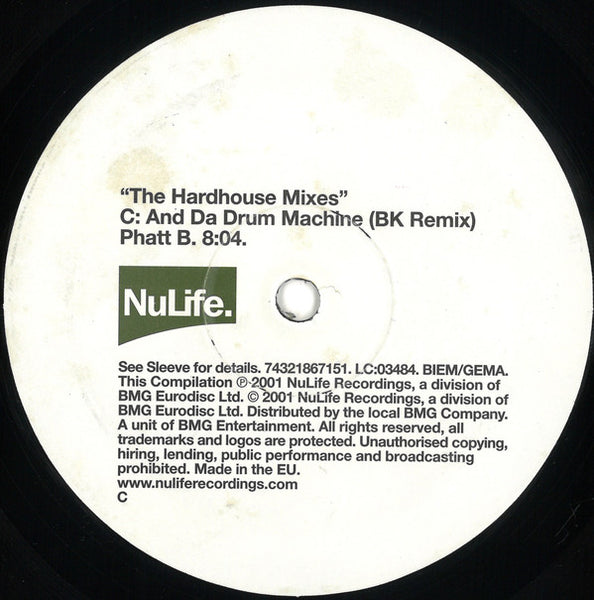 Various : The Hardhouse Mixes (2x12", Comp)