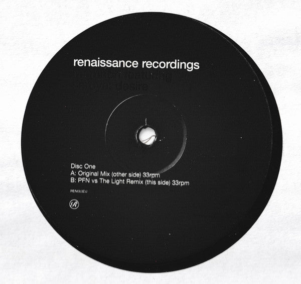 Memnon Featuring Seroya : Desire (2x12", Promo)