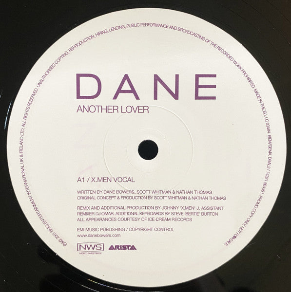 Dane* : Another Lover (X-Men Remixes) (12")