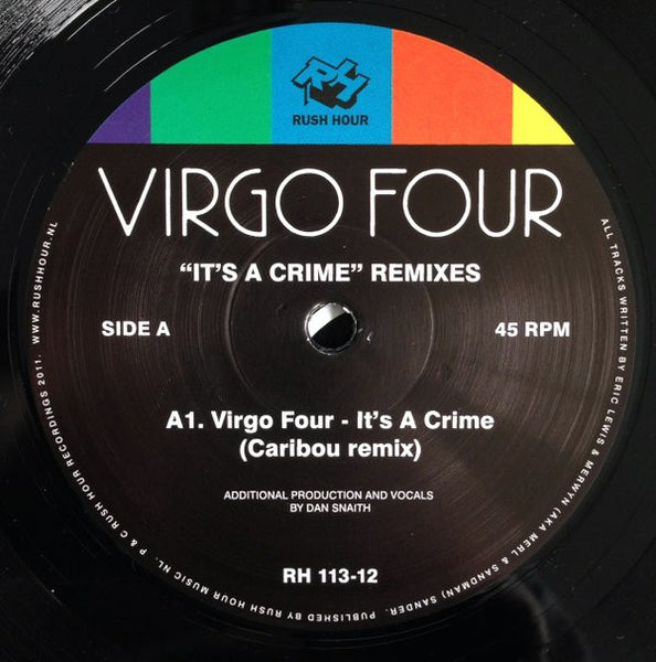 Virgo Four : It's A Crime Remixes (12")