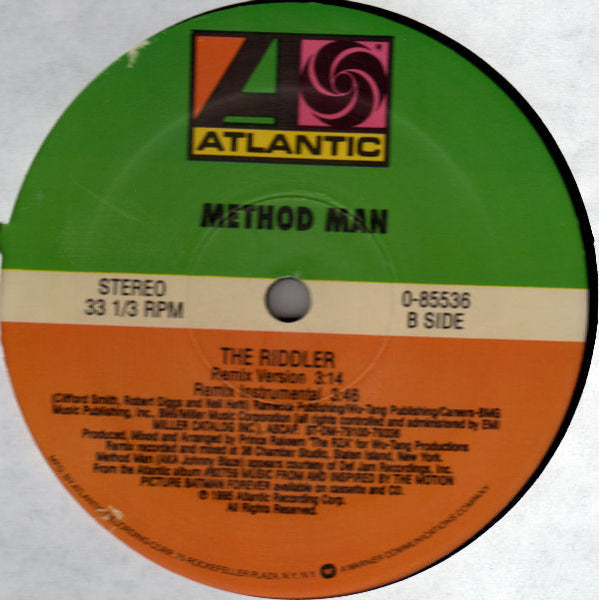 Method Man : The Riddler (12")
