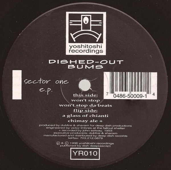 Dished-Out Bums : Sector One E.P. (12", EP)