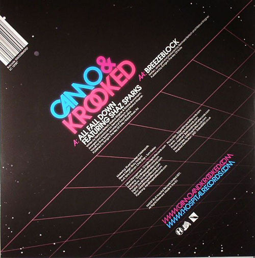 Camo & Krooked : All Fall Down / Breezeblock (12", Single)