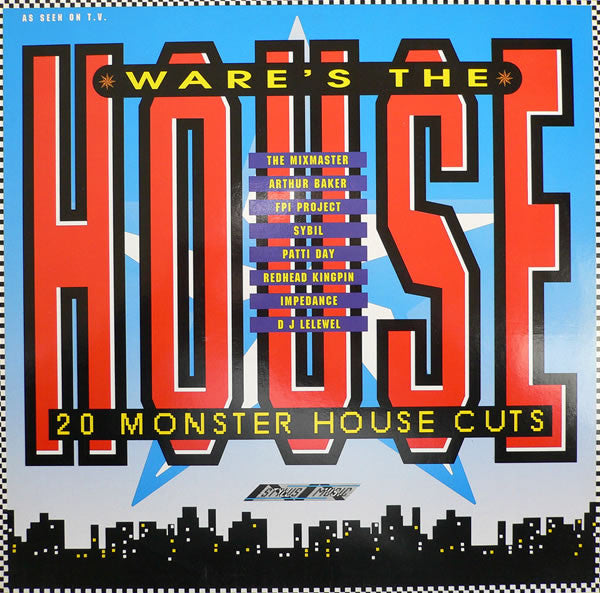 Various : Ware's The House (20 Monster House Cuts) (LP, Comp)