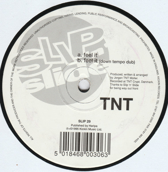 TNT (3) : Feel It (12", Red)