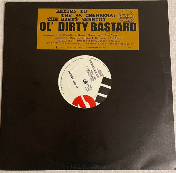 Ol' Dirty Bastard : Return To The 36 Chambers: The Dirty Version (LP, Album, Promo)