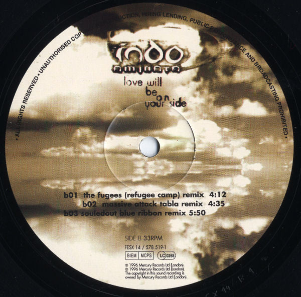 Indo Aminata : Love Will Be On Your Side (12")