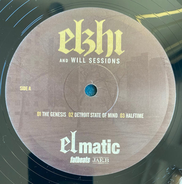 Elzhi And Will Sessions : Elmatic (2xLP, Album, Ltd, Num)