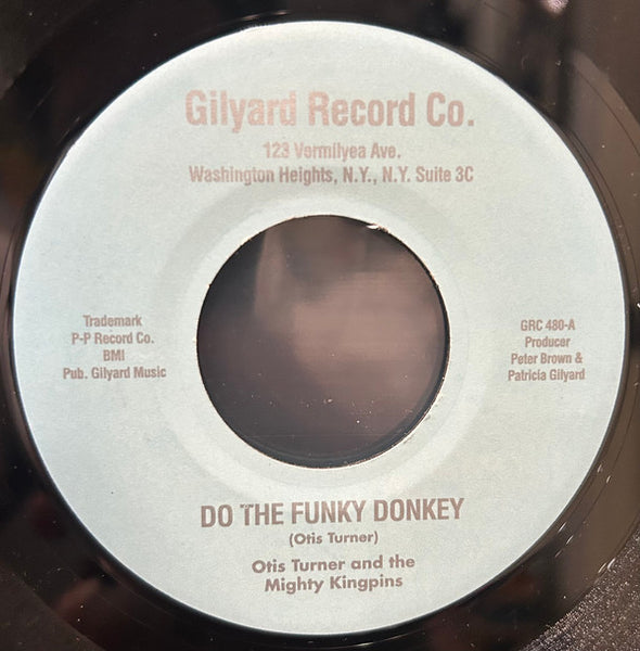 Otis Turner And The Mighty Kingpins* : Do The Funky Donkey (7", Single, RE)