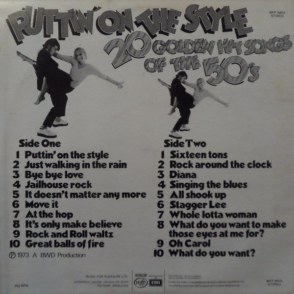 Unknown Artist : Puttin' On The Style  (LP, Comp)