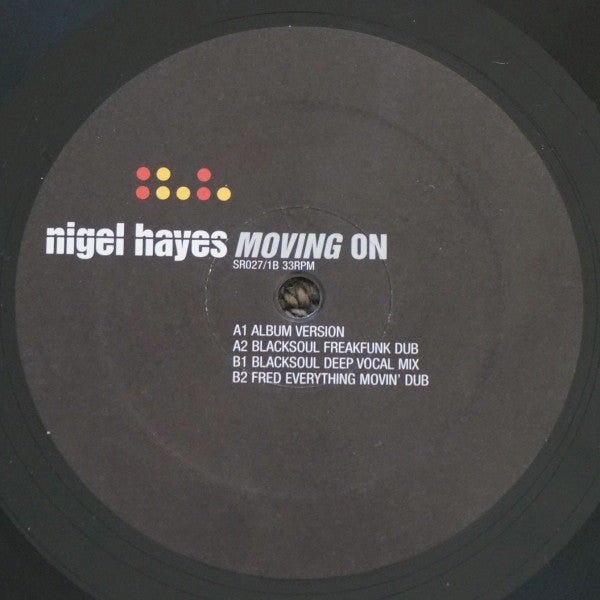 Nigel Hayes : Moving On (12")
