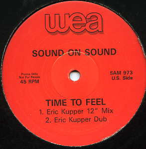 Sound On Sound : Time To Feel (12", Promo)