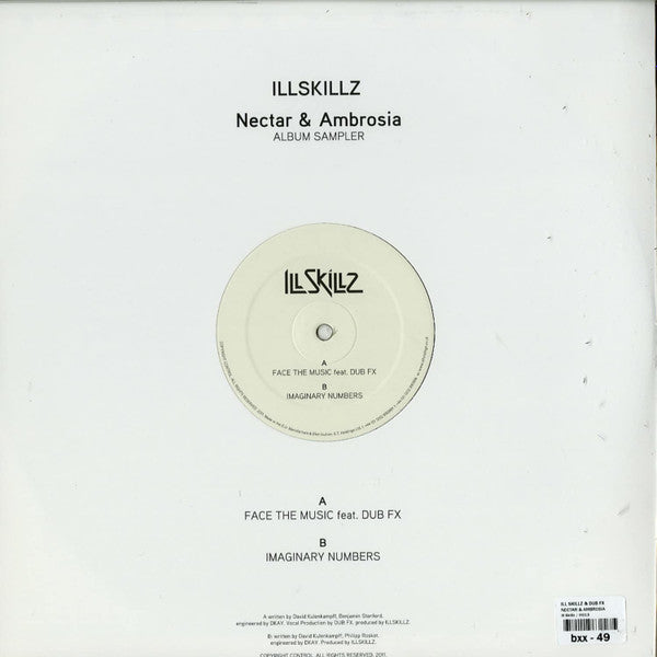 Ill.Skillz : Nectar & Ambrosia (Album Sampler) (12", Smplr)