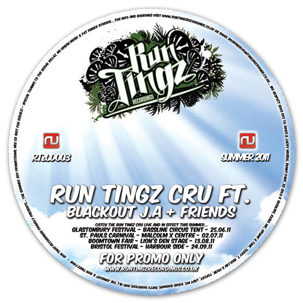 Run Tingz Cru ft. Blackout Ja : Summer 2011 Promo Mix (CD, Promo)
