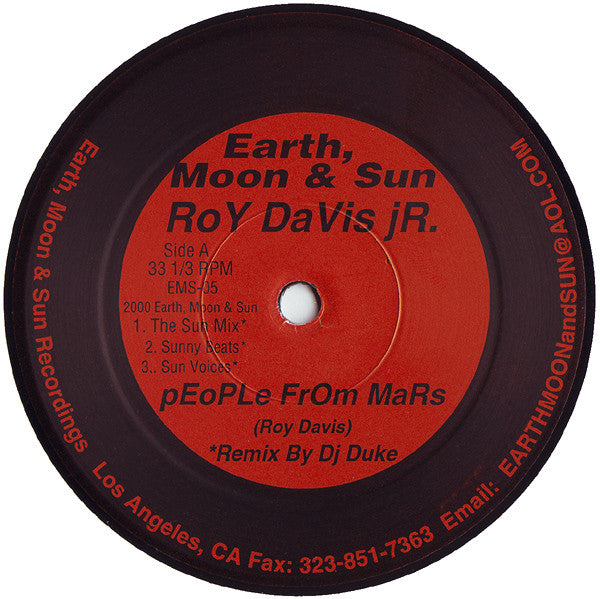 Roy Davis Jr. : People From Mars (12")