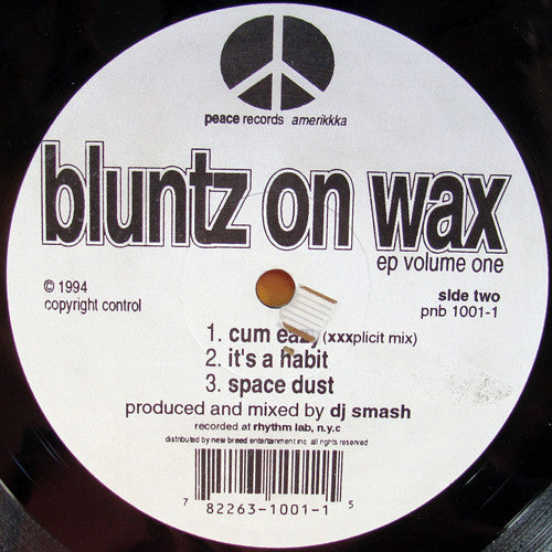 DJ Smash : Bluntz On Wax (Volume One) (12")
