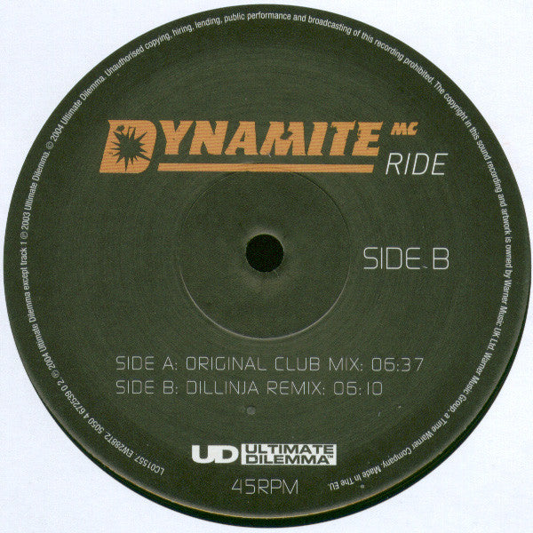 Dynamite MC : Ride (12")