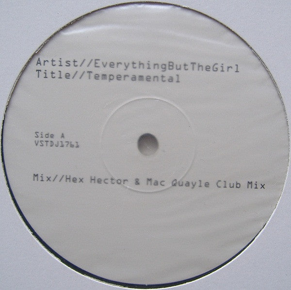 Everything But The Girl : Temperamental (2x12", Whi)