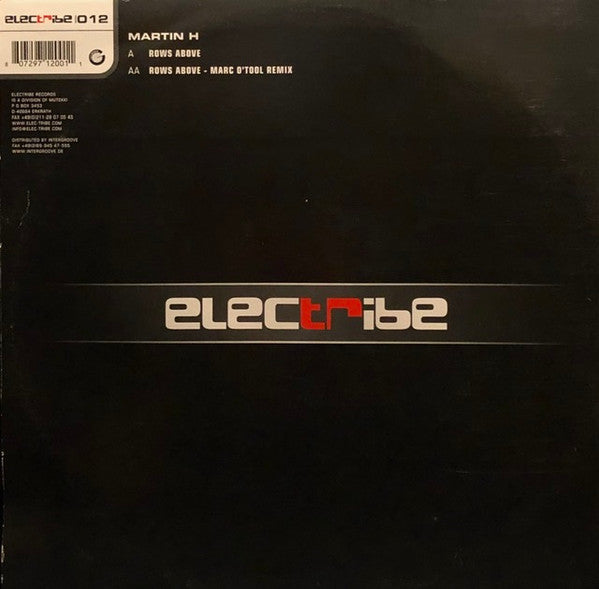 Martin H : Rows Above (12")
