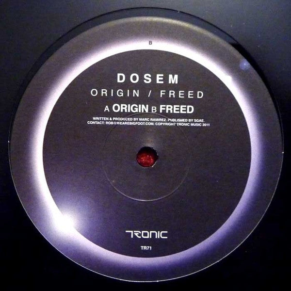 Dosem : Origin / Freed (12")