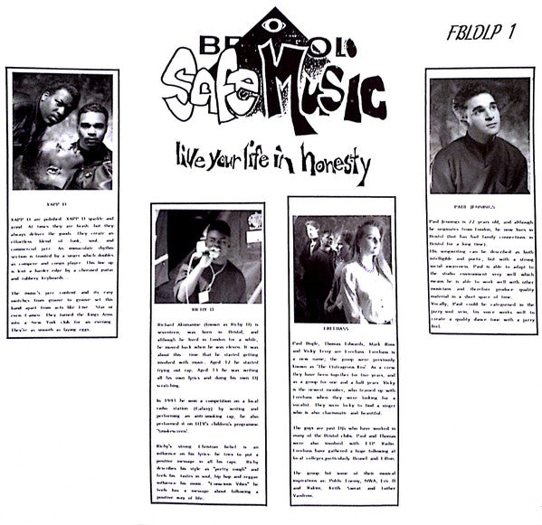 Various : Bristol Safe Music - The Album (LP)