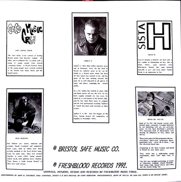 Various : Bristol Safe Music - The Album (LP)