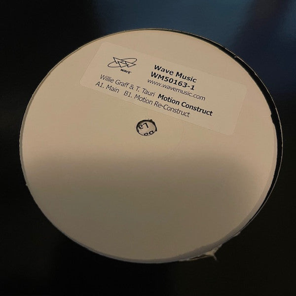 Willie Graff & T Tauri : Motion Construct (12", W/Lbl)
