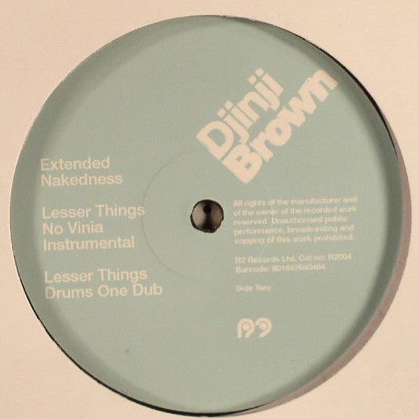 Djinji Brown : Djinji Brown EP (12")