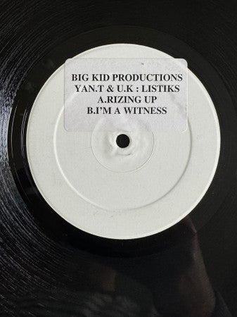 Yan T & UK:Listiks : Rizing Up / I'm A Witness (12", W/Lbl)