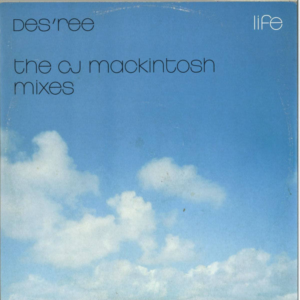 Des'ree : Life - The CJ Mackintosh Mixes (12", Promo)