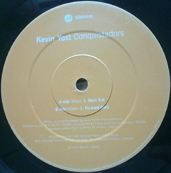 Kevin Yost : Conquistadors (12")