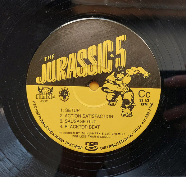 Jurassic 5 : Jurassic 5 EP (2x12", EP, Ltd)