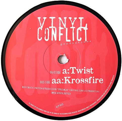 Special K : Twist / Krossfire (12")