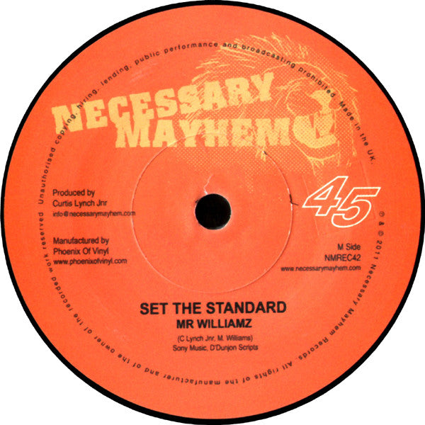 Red Fox (2) & Chico (2) / Mr Williamz : Be True / Set The Standard (7")