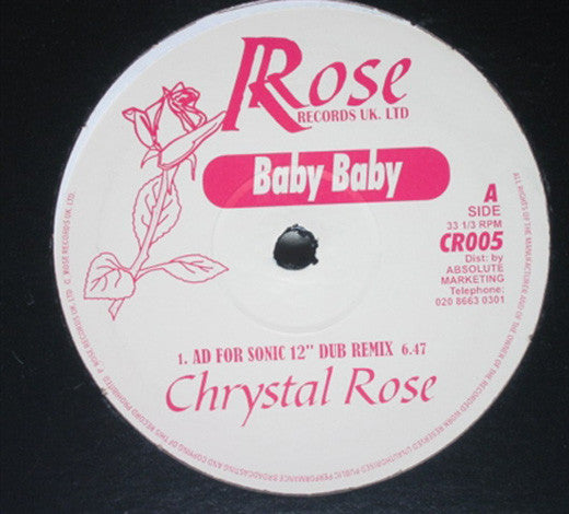 Chrystal Rose : Baby Baby (12")