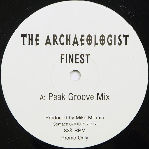 The Archaeologist (2) : Finest (12", Promo, W/Lbl)