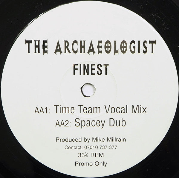 The Archaeologist (2) : Finest (12", Promo, W/Lbl)