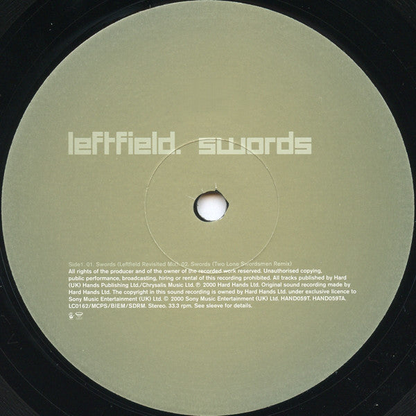 Leftfield : Swords (12")