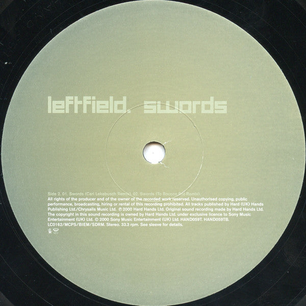 Leftfield : Swords (12")