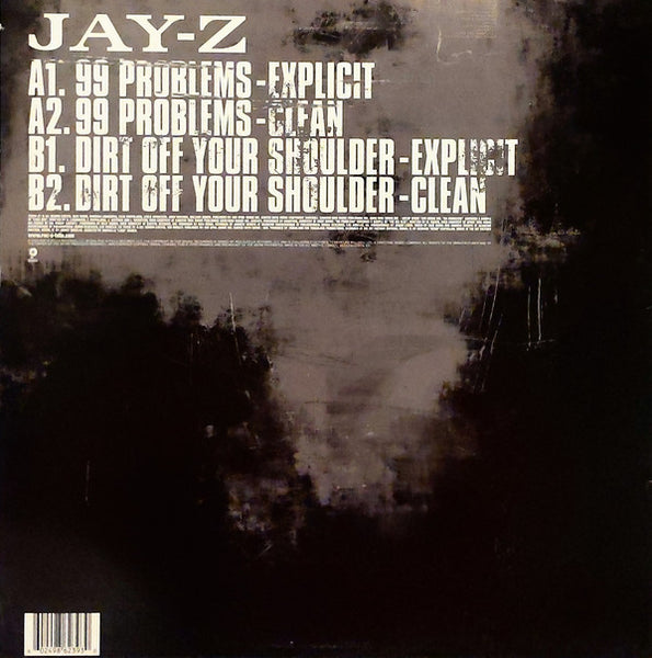 Jay-Z : 99 Problems / Dirt Off Your Shoulder (12")