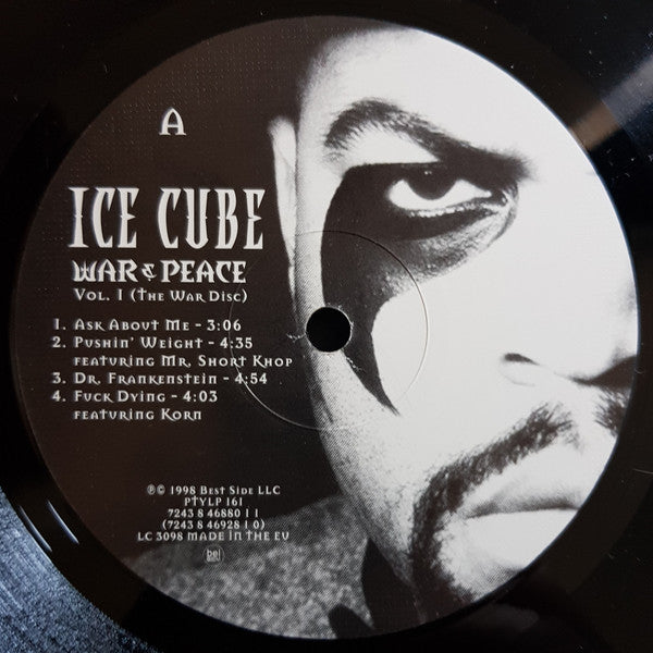 Ice Cube : War & Peace Vol. 1 (The War Disc) (2xLP, Album)