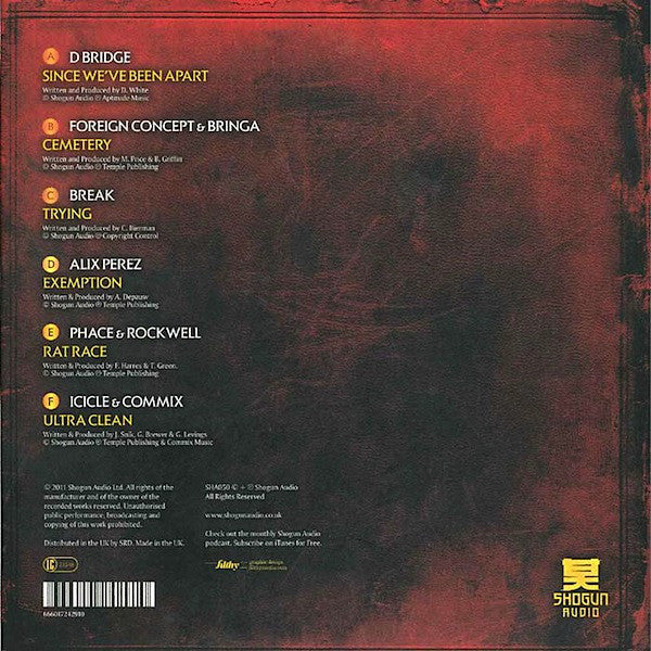 Various : Shogun Audio Presents Way Of The Warrior (3x12")