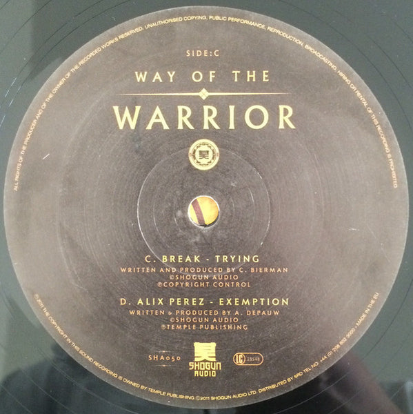 Various : Shogun Audio Presents Way Of The Warrior (3x12")
