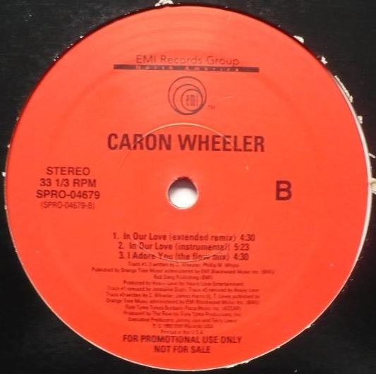 Caron Wheeler : In Our Love (12", Promo)