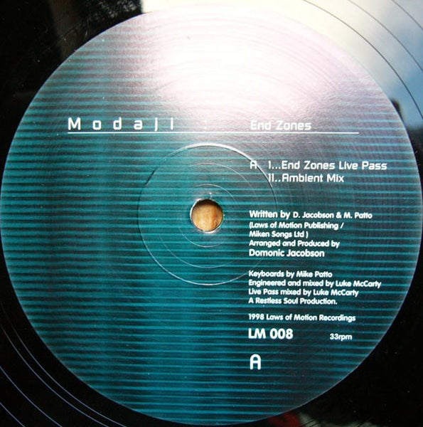 Modaji : End Zones (12")